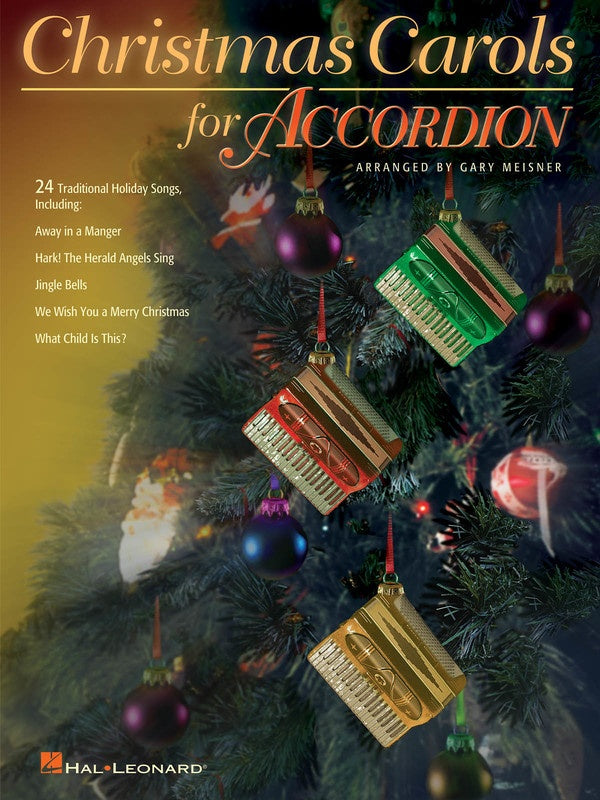 Christmas Carols For Accordion Book