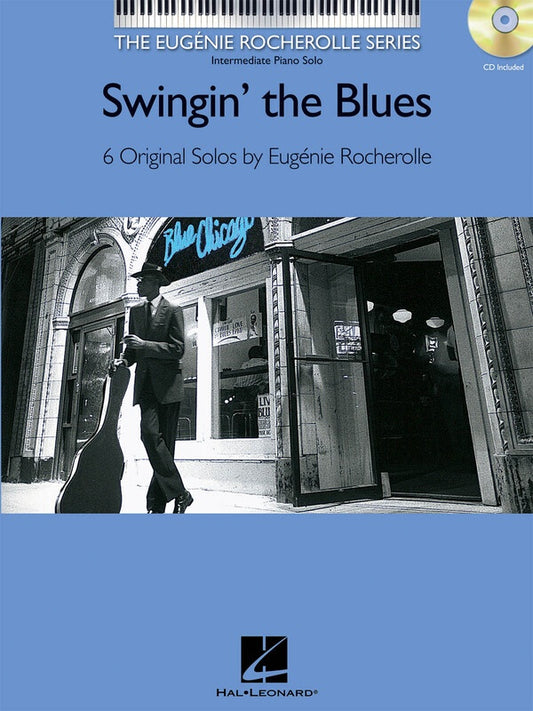Swingin The Blues Intermed Piano Solos Bk/Cd
