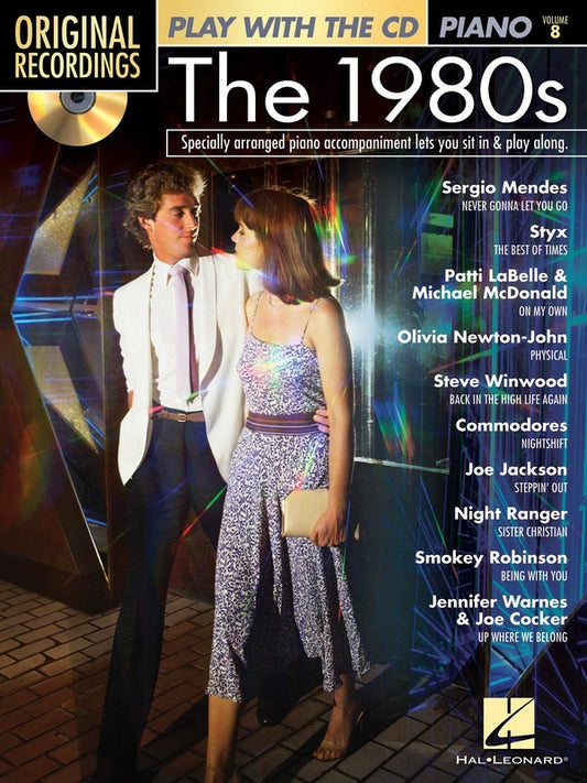The 1980's Recording Piano Volume 8 Book/Cd