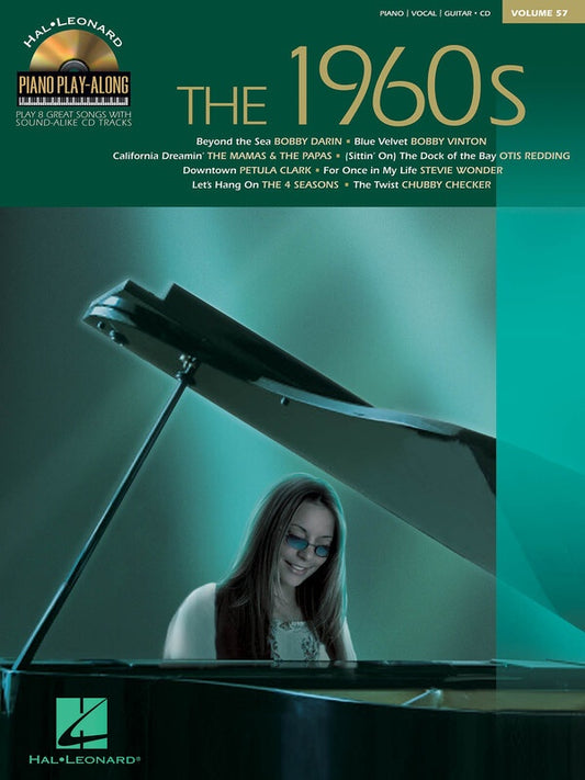 1960S Piano Play Along Bk/Cd V57
