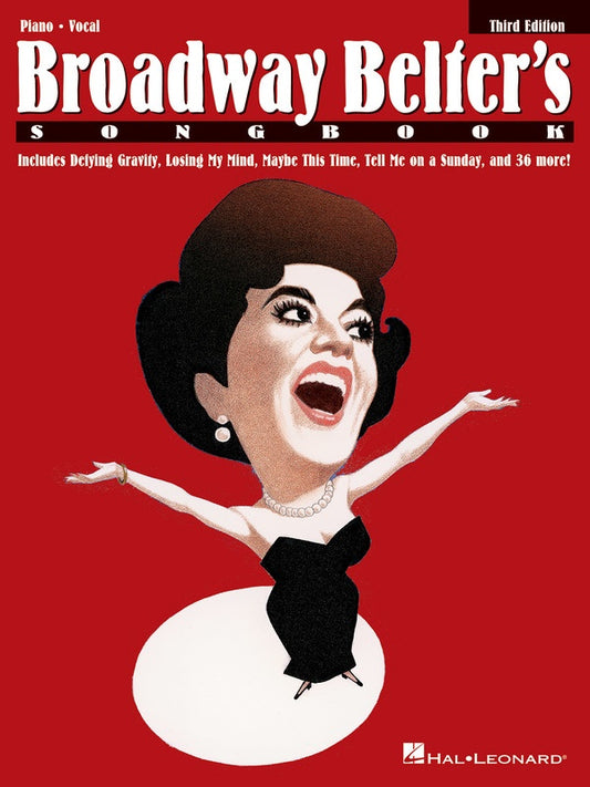 Broadway Belters Songbook PVG 3Rd Edition