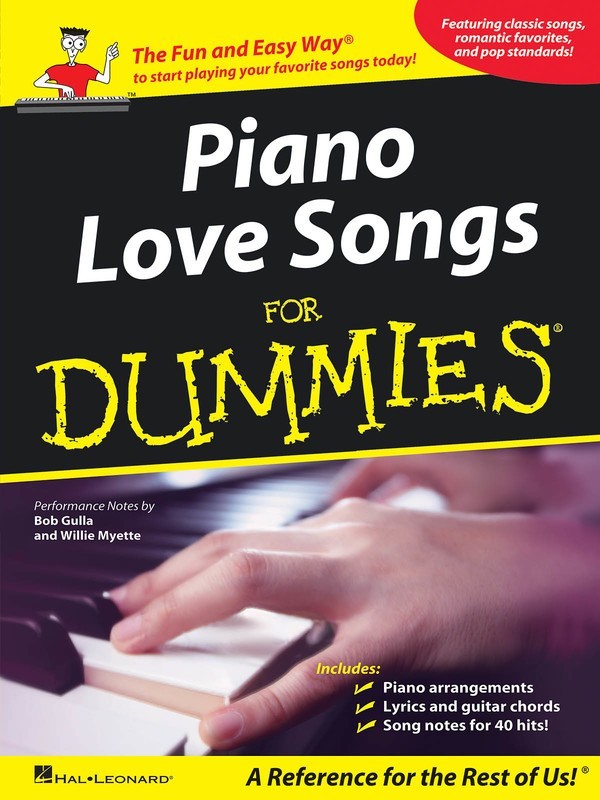 Piano Love Songs For Dummies PVG