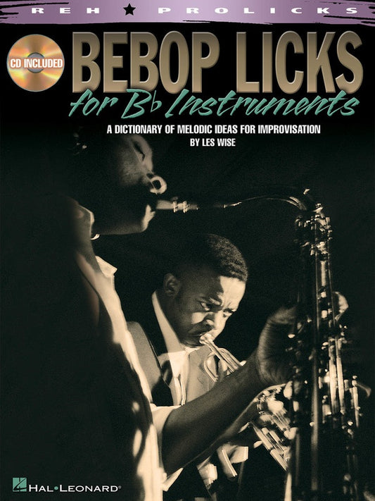 Bebop Licks For B Flat Instruments Bk/Cd