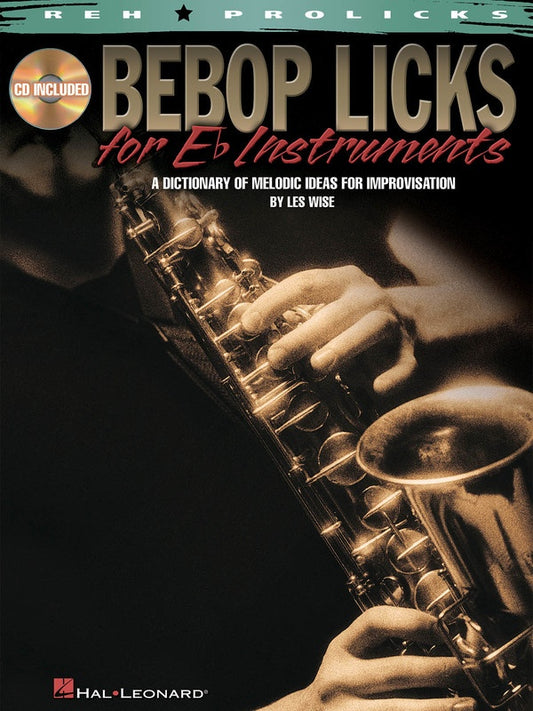 Bebop Licks For E Flat Instruments Bk/Cd