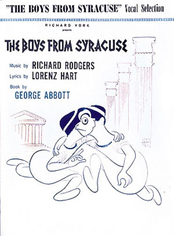 Boys From Syracuse - Vocal Selections Songbook