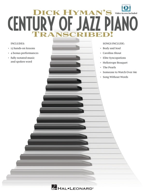 Dick Hymans Century Of Jazz Piano Transcribed Bk