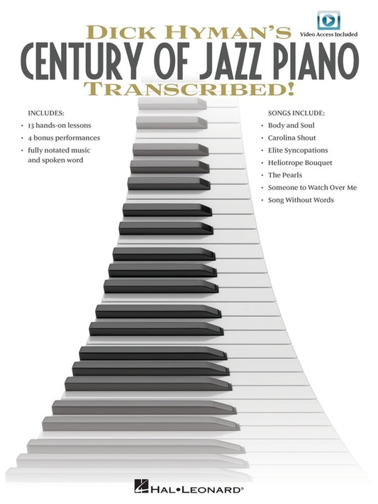 Dick Hymans Century Of Jazz Piano Transcribed Bk