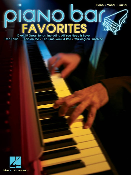 Piano Bar Favorites PVG Book
