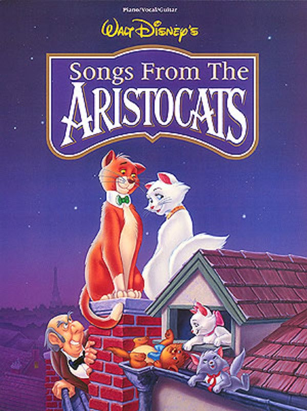 Aristocats Songs From Walt Disneys PVG Book