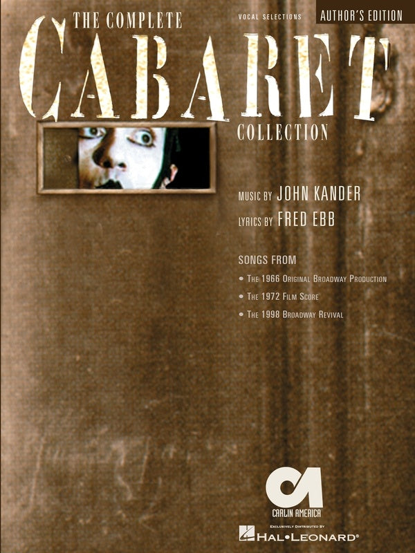 Cabaret Complete - Vocal Selections Songbook