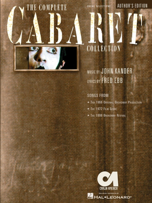 Cabaret Complete - Vocal Selections Songbook