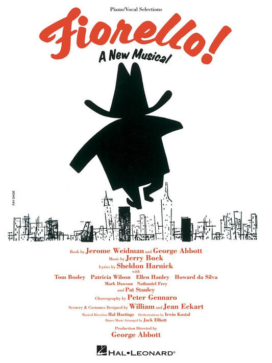 Fiorello Vocal Selections PVG Songbook