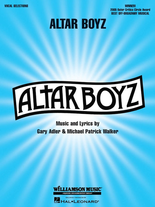 Alter Boyz - Vocal Selections with Piano Accomp Book