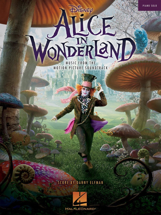 Alice In Wonderland Soundtrack -Piano Solo Book