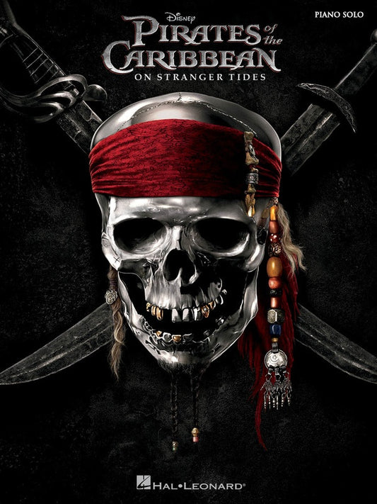 Pirates Of The Caribbean On Stranger Tides Piano Solo Book