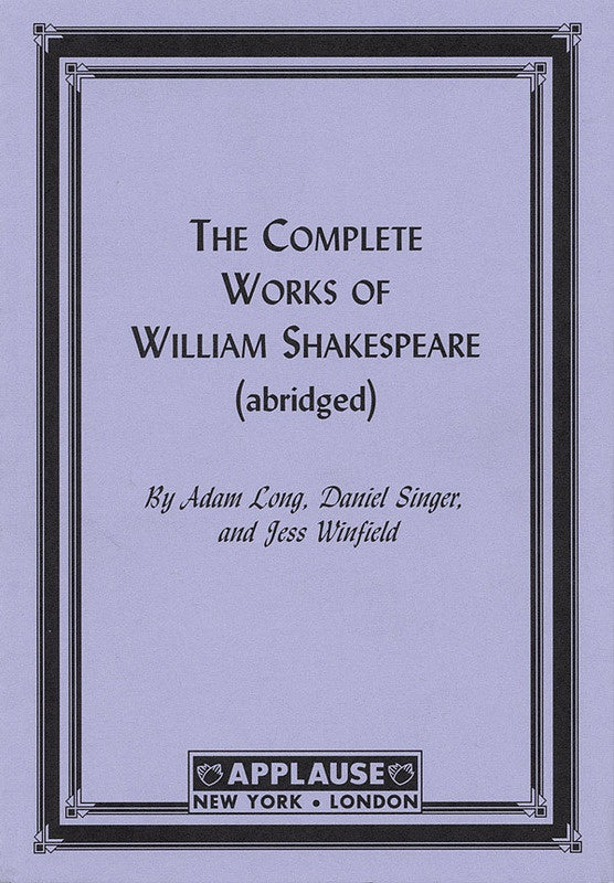Complete Works Shakespeare Abridged (Paper)