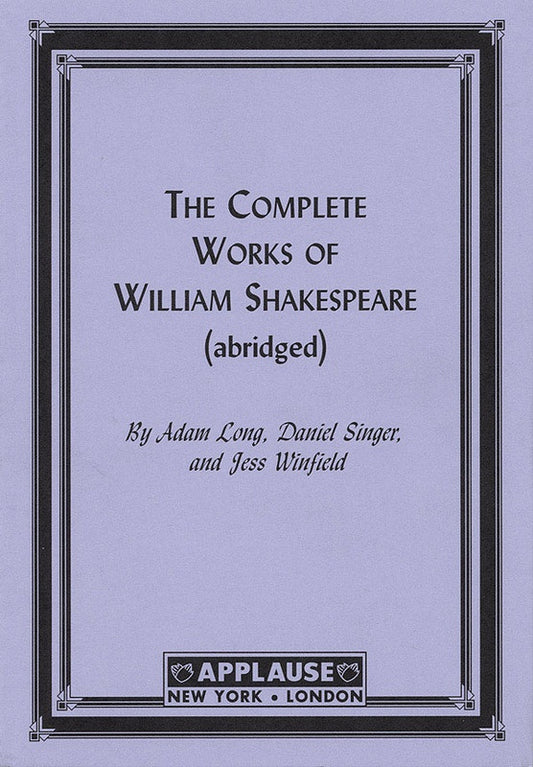 Complete Works Shakespeare Abridged (Paper)