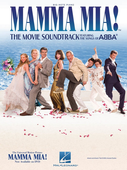 Mamma Mia! Movie Big Note Piano