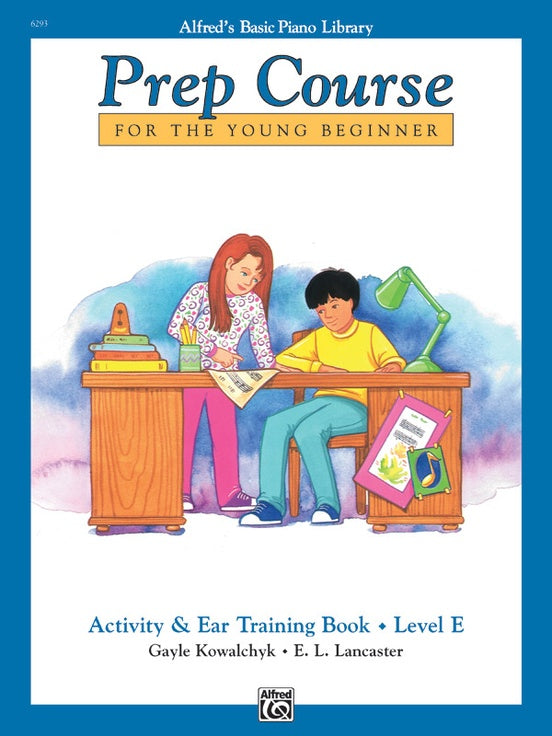 Alfred's Basic Piano Prep Course - Activity & Ear Training Level E Book