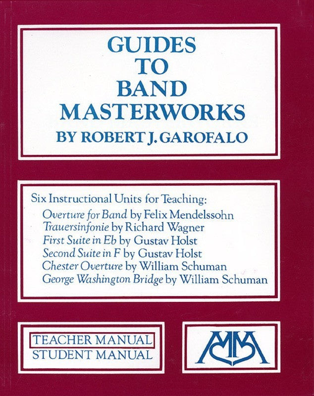 Guides To Band Masterworks Bk 1 Tchr Man