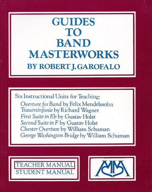 Guides To Band Masterworks Bk 1 Tchr Man