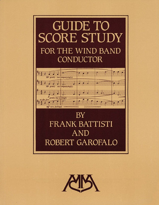 Guide to Score Study for the Wind Band Conductor - Music2u