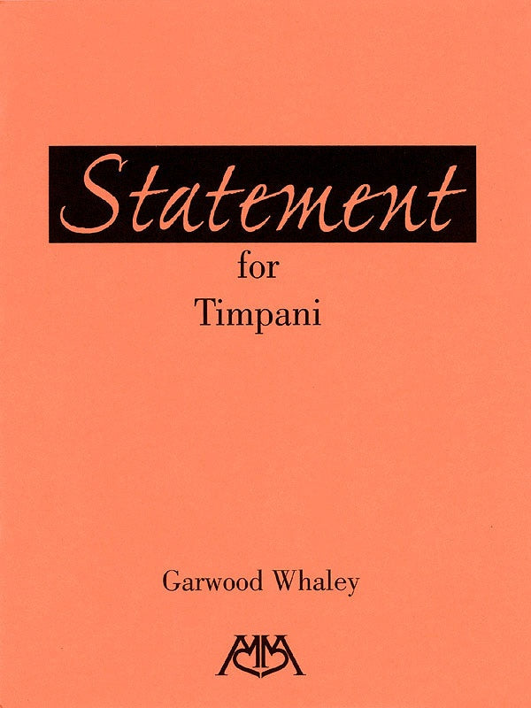 Statement For Timpani