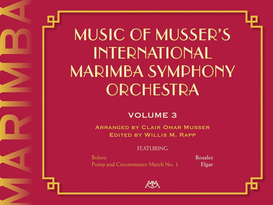 Mussers International Marimba Orchestra Volume 3 Book