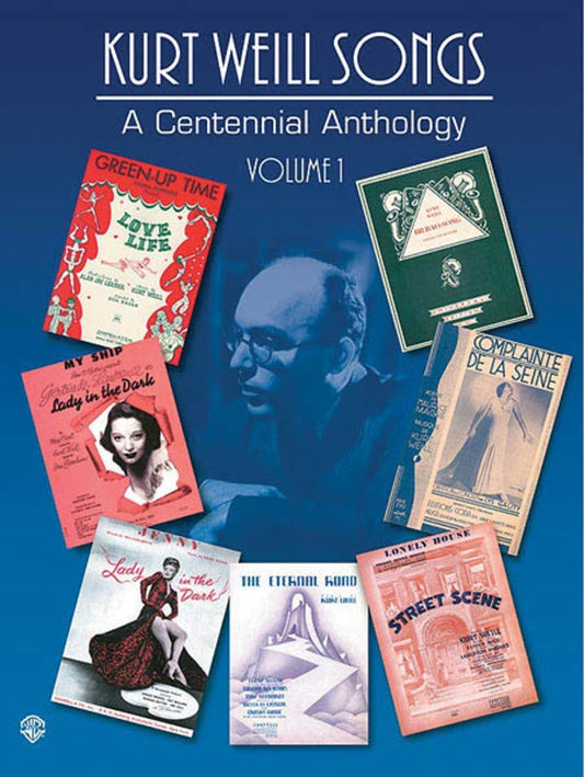 Kurt Weill Songs Centennial Anthology V1 PVG Book