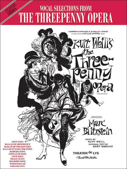 Threepenny Opera Vocal Selections PVG