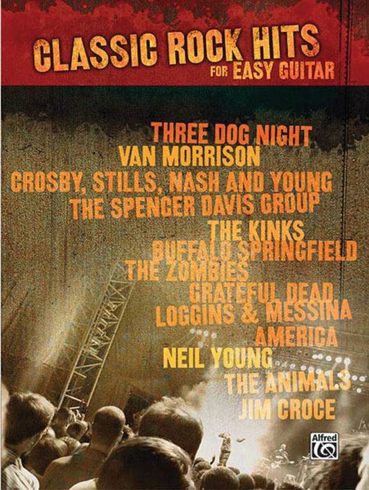 Classic Rock Hits For Easy Guitar Tab