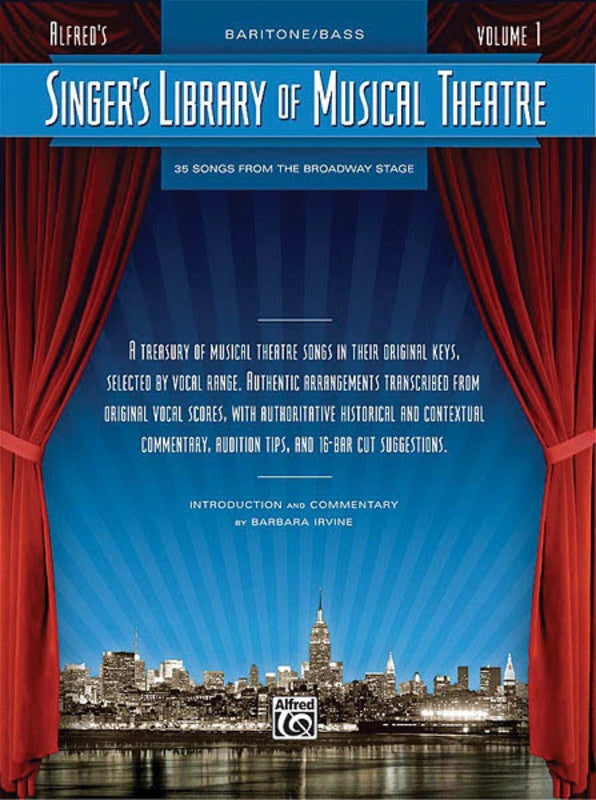 Singers Library Of Musical Theatre V1 Bar/Bass