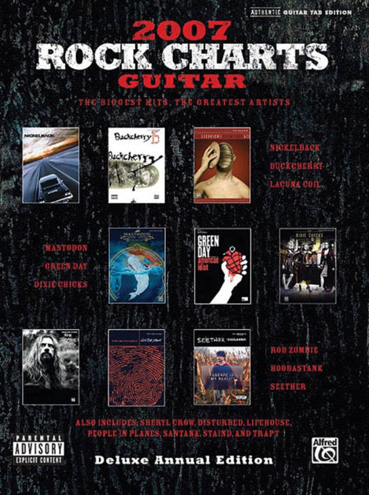 Rock Charts Guitar 2007 Gtr Tab