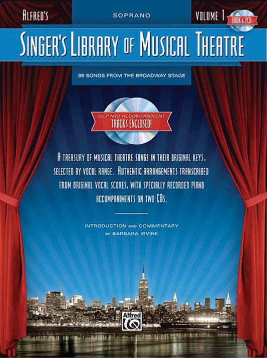 Singers Library Of Musical Theatre V1 Sop Bk/2Cd