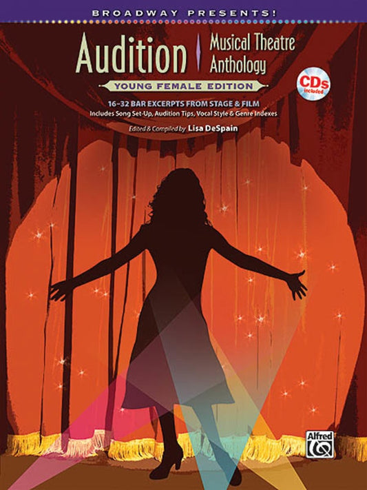Audition Musical Theatre Anth Young Fem Bk/Cd