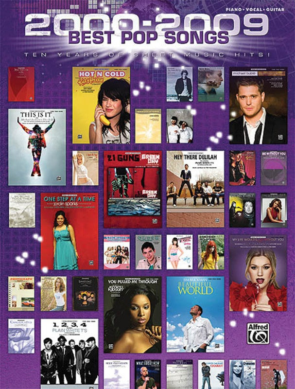 2000 - 2009 Best Pop Songs PVG Book