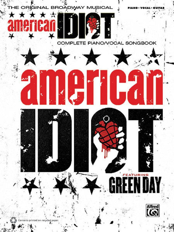 American Idiot The Musical Vocal Selections PVG