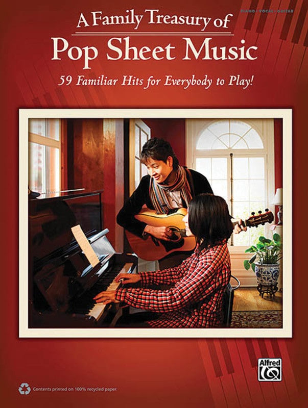Family Treasury Of Pop Music PVG Book