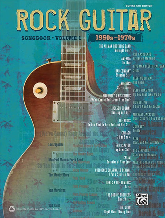 Rock Guitar Songbook V1 (1950S - 1970S) Gtr Tab