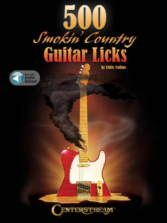 500 Smokin Country Guitar Licks Tab Book/Ola