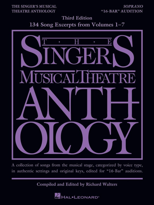 Singers Musical Theatre Anth 16 Bar Audition Soprano
