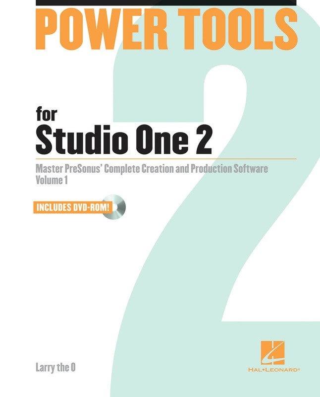 Power Tools For Studio One 2 Bk/Dvdrom
