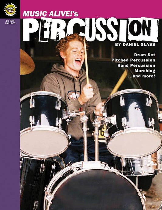 Music Alives Percussion Bk/Dvd Rom