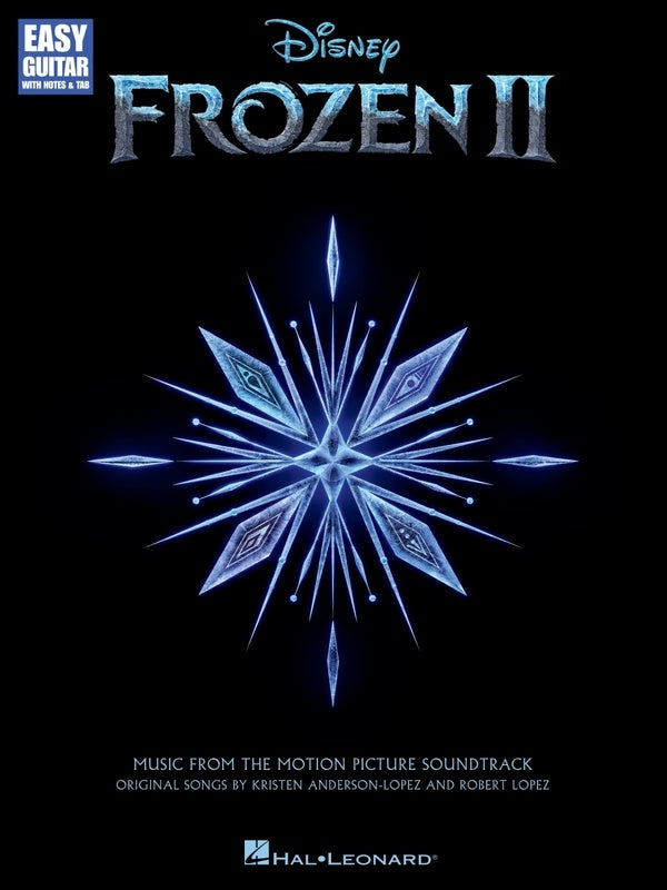 Frozen II Easy Guitar Notes & Tab Book