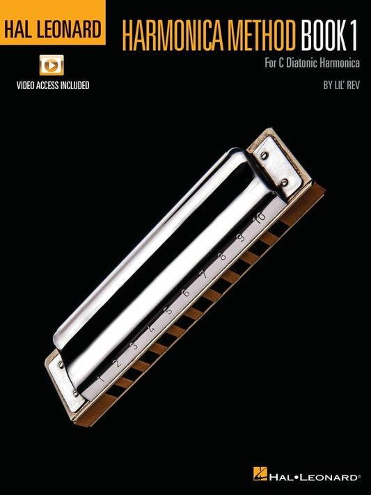 Hal Leonard Harmonica Method Book 1 Bk/Olv