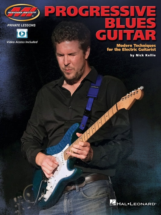 Nick Kellie - Progressive Blues Guitar Bk/Olv