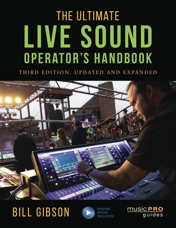 Ultimate Live Sound Operators Handbook 3Rd Edition
