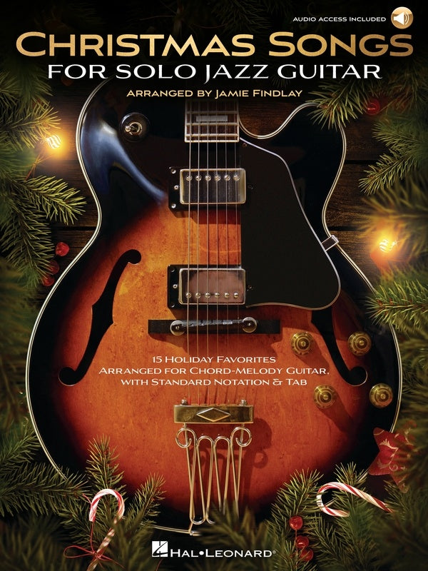 Christmas Songs For Solo Jazz Guitar Book/Ola