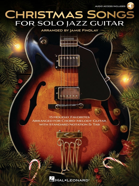 Christmas Songs For Solo Jazz Guitar Book/Ola