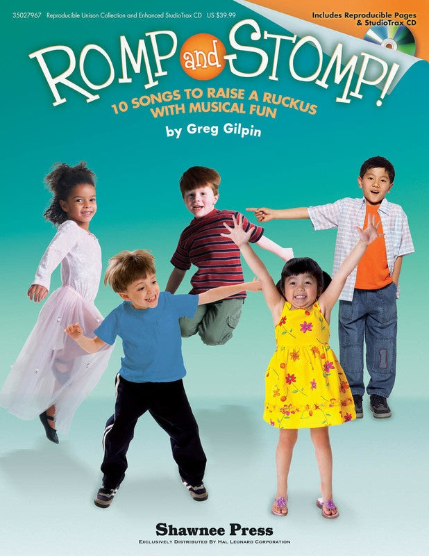 Romp And Stomp Classroom Kit (Book/CD) - 10 Songs to Raise a Ruckus wi ...